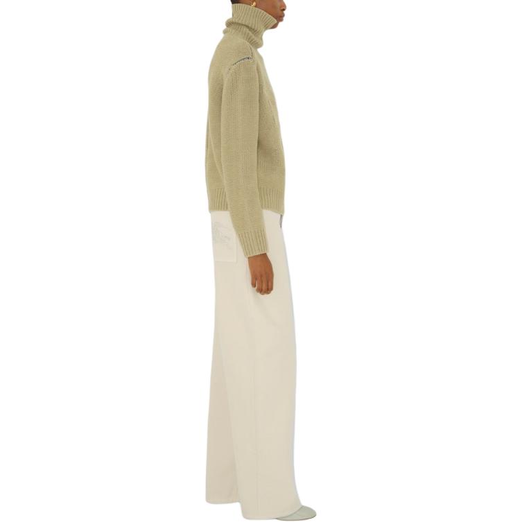 (Women) Burberry  Solid Color Turtleneck Sweater Brown 80963381 圖 5