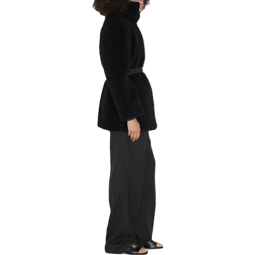 (Women) Burberry  Solid Color Zip-Up Jacket Black 80720611 圖 5