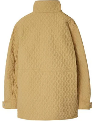 (W) Burberry Jaket Resleting Warna Polos Kuning 80938771 Lookbook (W) Burberry Jaket Resleting Warna Polos Kuning 80938771