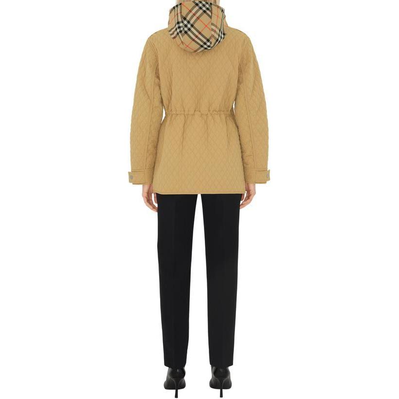 Shop (W) Burberry Jaket Resleting Warna Polos Kuning 80938771