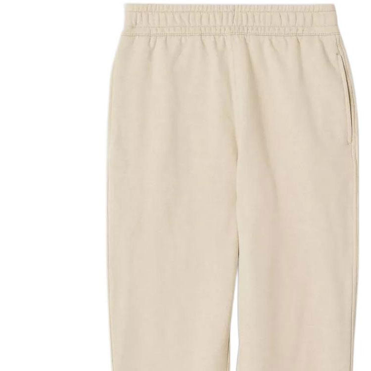 Details for (W) Burberry Celana Jogger Knit Abu Abu Beige dengan Pinggang Elastis. 80521151