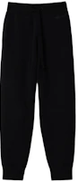 Order (Women) Burberry Solid Logo Embroidered Jogger Sweatpants Black. 80896591