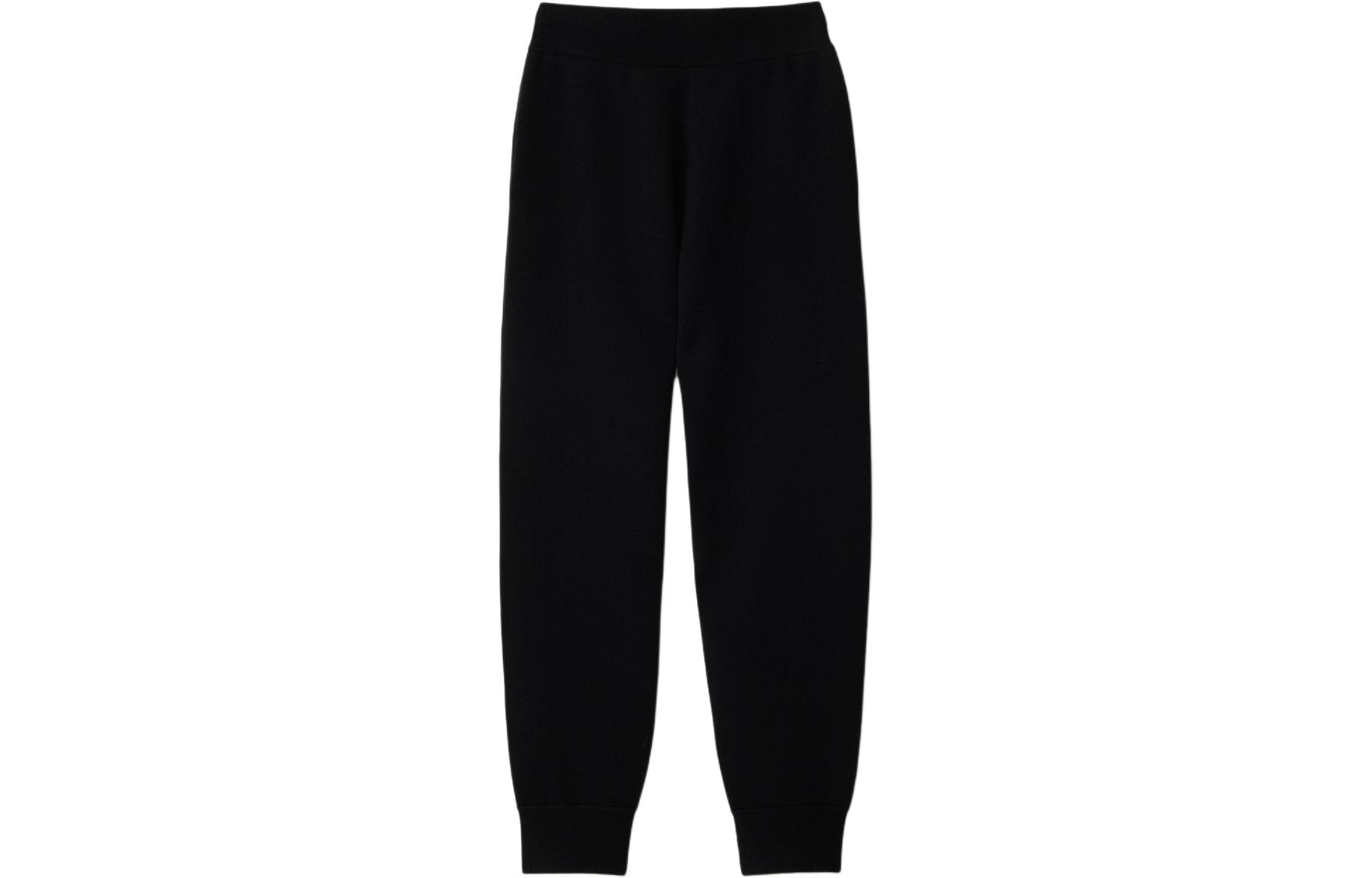 Lookbook (W) Burberry Seluar Jogger Sweatpants Hitam Logo Sulam. 80896591