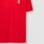 Purchase (Women) Burberry Solid Red Loose Fit Short Sleeve Polo Shirt 80333891