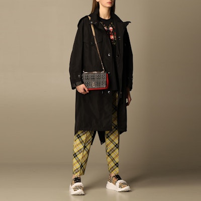 (W) 버버리 솔리드 태프타 후드 코트 재킷 블랙 80344741 Purchase (W) 버버리 솔리드 태프타 후드 코트 재킷 블랙 80344741