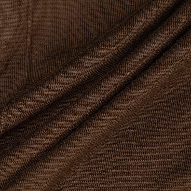 Purchase (W) Burberry Cardigan Rajut Coklat V-Neck Kancing Depan Solid. 80211781