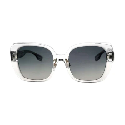 (Women) Burberry Square Lightweight Transparent Sunglasses. BE4371F-3825T3