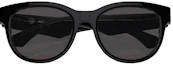 Shop (Women) Burberry Square Sunglasses Black with Logo Temples. BE4432U412187
