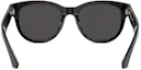 Details for (Women) Burberry Square Sunglasses Black with Logo Temples. BE4432U412187