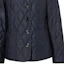 Sizing (Women) Burberry SS22 Quilted Check Single-Breasted Jacket Navy Blue. 80498671