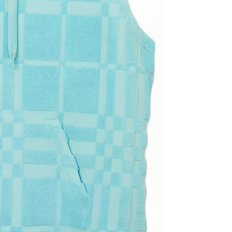 (Women) Burberry  SS23 Check Jacquard Sleeveless Hoodie Bright Blue Topaz. 80716971 圖 6