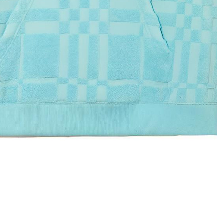(Women) Burberry  SS23 Check Jacquard Sleeveless Hoodie Bright Blue Topaz. 80716971 圖 7