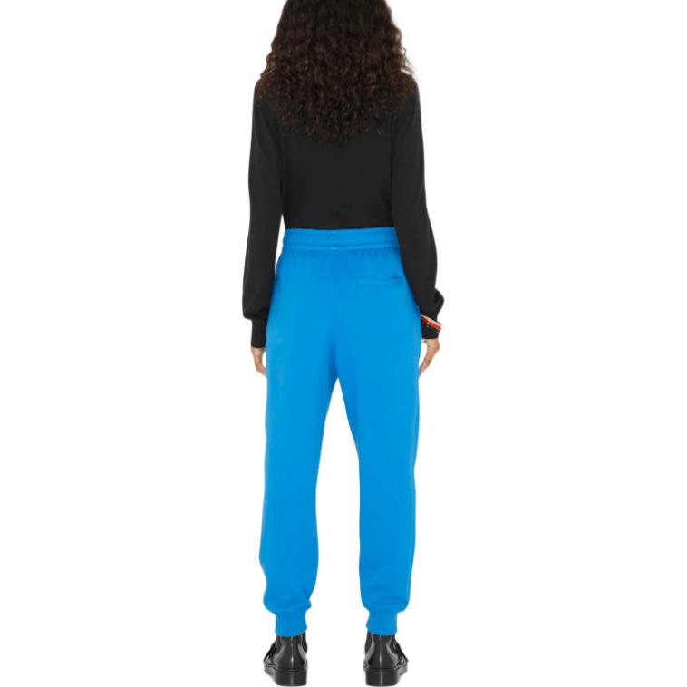 Purchase (W) バーバリー SS23 ロゴ刺繍ジョガーパンツ ヴァイブラントブルー 80657701