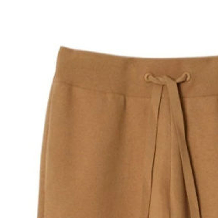 Details for (W) バーバリー SS24 キャメル ミッドライズ タイウエスト ジョガーパンツ 80793661