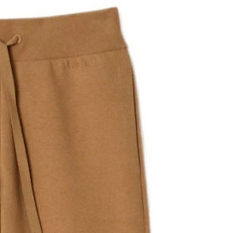 Sizing (W) バーバリー SS24 キャメル ミッドライズ タイウエスト ジョガーパンツ 80793661