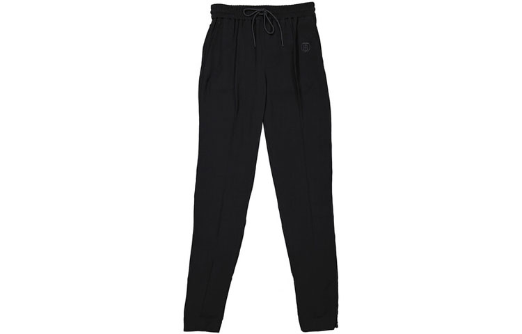 (Women) Burberry  Straight-Leg Belted Casual Pants Black. 80463201 圖 2