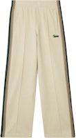 (Women) Burberry Stripe Colorblock Logo Embroidered Casual Pants Beige. 80926811 (Women) Burberry Stripe Colorblock Logo Embroidered Casual Pants Beige. 80926811