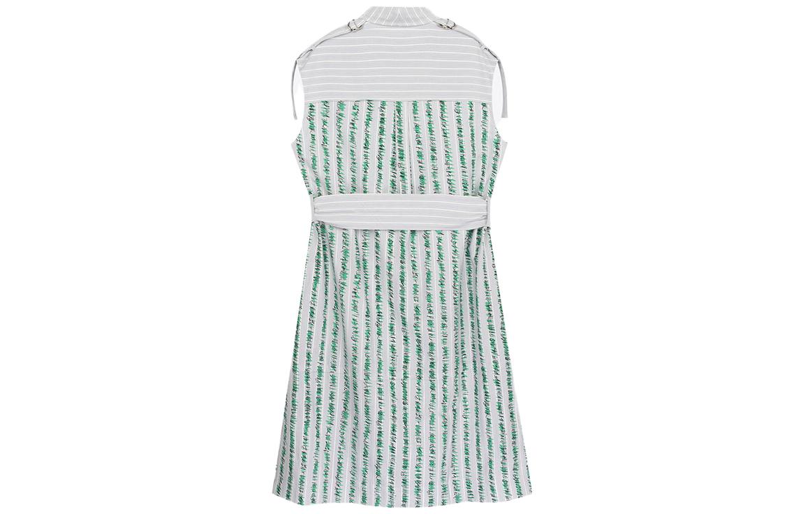 Lookbook (W) Burberry 條紋無袖短洋裝 多色 双色蝴蝶結裝飾 80019491