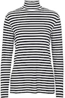 (W) 博柏利 条纹修身高领长袖卫衣 黑/白 45645141 Order (W) 博柏利 条纹修身高领长袖卫衣 黑/白 45645141