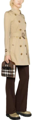 (W) Burberry 經典雙排扣中長版卡其風衣外套 8032081 Purchase (W) Burberry 經典雙排扣中長版卡其風衣外套 8032081