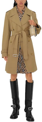 (W) 博柏利泰迪色双排扣长袖风衣. 80977391 Shop (W) 博柏利泰迪色双排扣长袖风衣. 80977391