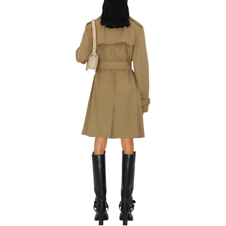 (Women) Burberry  Teddy Color Double-Breasted Long Sleeve Trench Coat. 80977391 圖 5