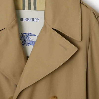 (W) 博柏利泰迪色双排扣长袖风衣. 80977391 Details for (W) 博柏利泰迪色双排扣长袖风衣. 80977391