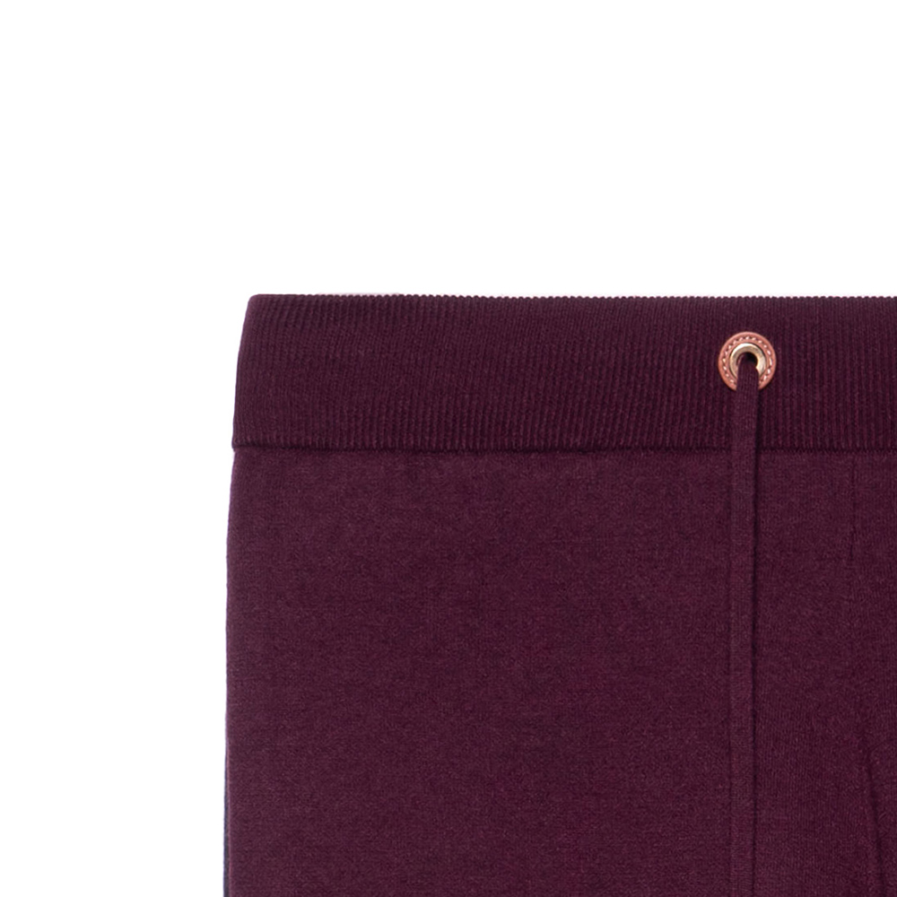 Cheap (W) Burberry Celana Jogger Rajut Dua Warna Warna Dark Chestnut. 80484261