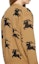 Sizing (W) Burberry 印花V領紐扣針織毛衣 - 駝色 80703281