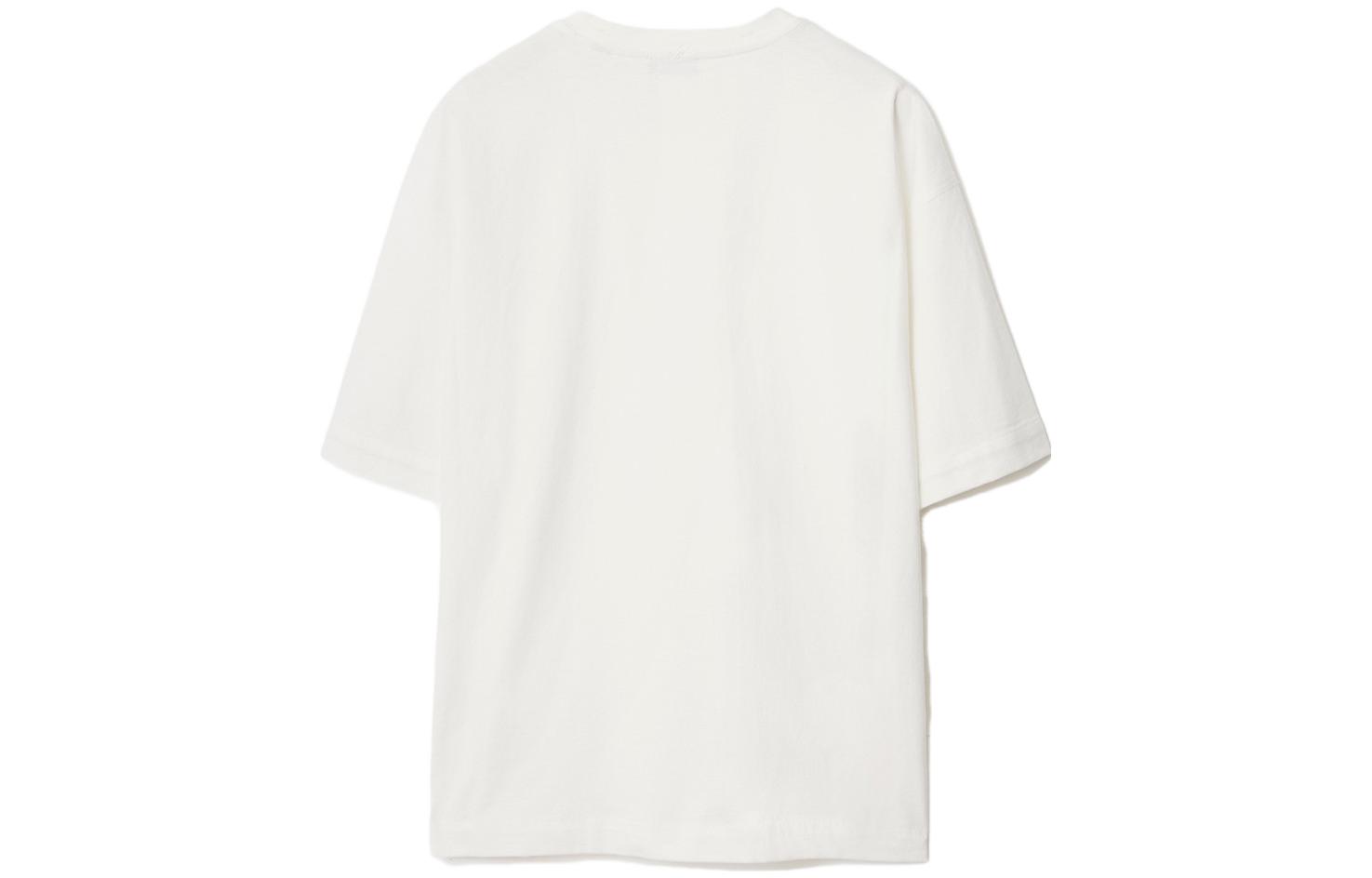 (Women) Burberry  White Crewneck Loose Fit Short Sleeve T-Shirt. 80847831 圖 3