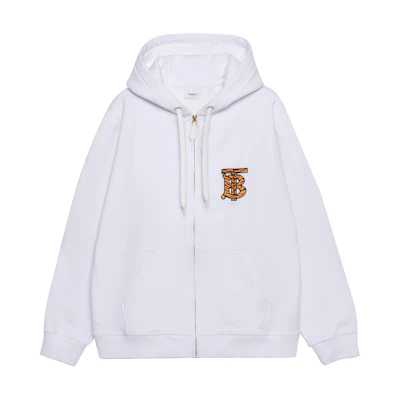 (Women) Burberry White Hoodie - Lunar New Year Tiger Print Limited Edition. 80515581