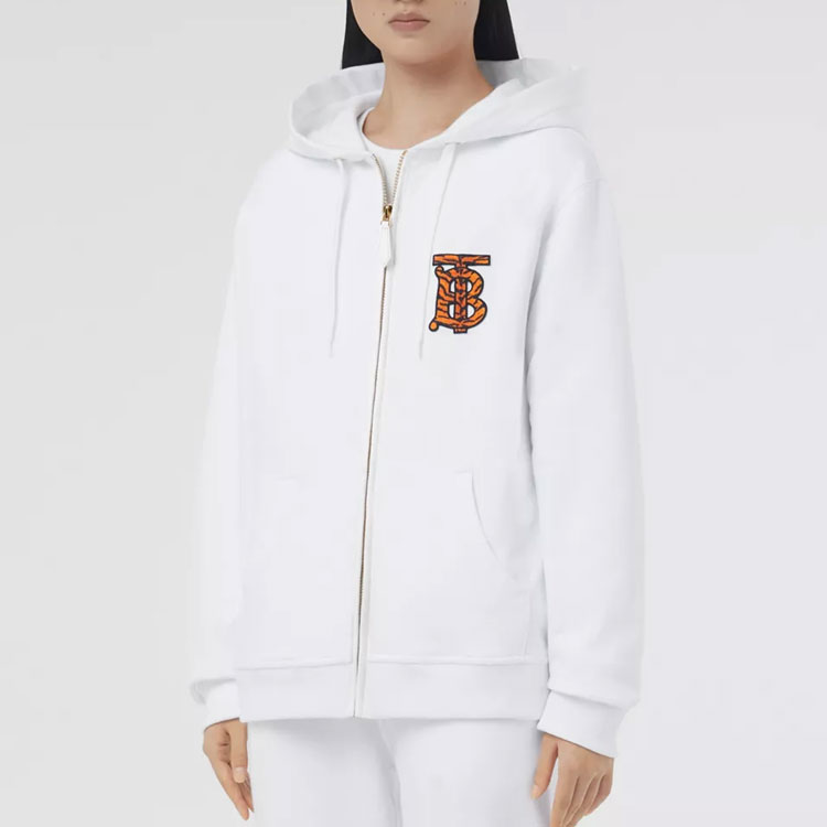 (Women) Burberry  White Hoodie - Lunar New Year Tiger Print Limited Edition. 80515581 圖 4