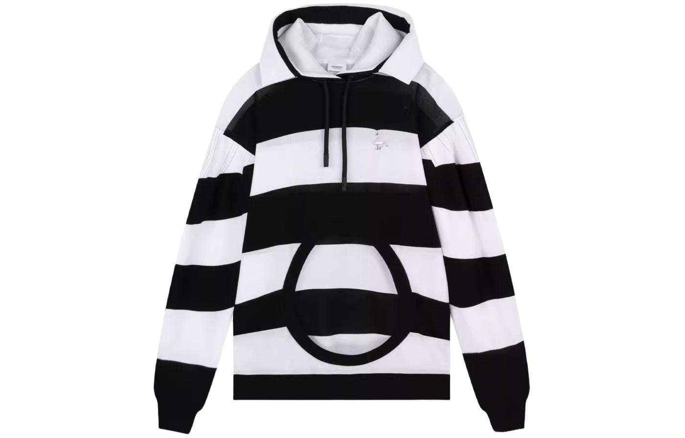 (Women) Burberry  White Hoodie with Swan Pattern Cutout Design. 45644281 圖 2