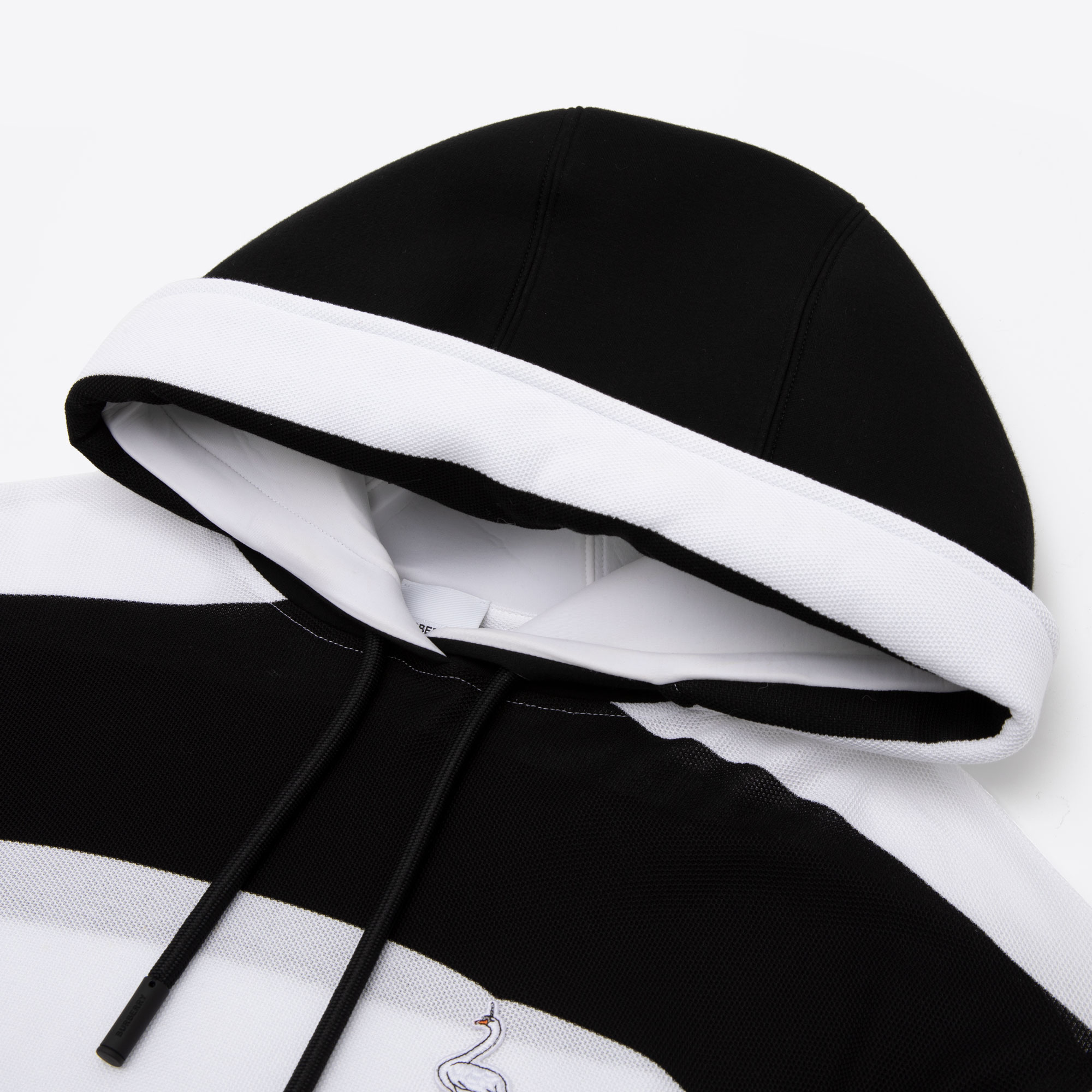 (Women) Burberry  White Hoodie with Swan Pattern Cutout Design. 45644281 圖 7