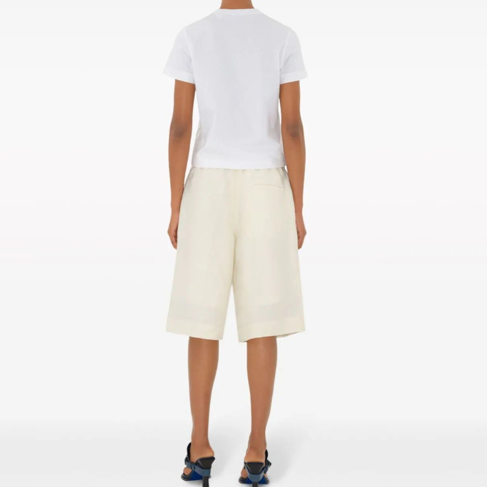 Purchase (Women) Burberry  White Jewelry Print Crewneck Oversized Short-Sleeve T-Shirt SS24. 80882151