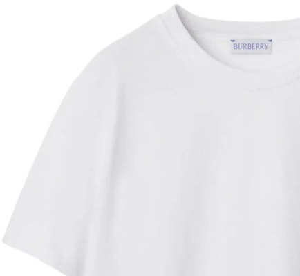 (Women) Burberry White Jewelry Print Crewneck Oversized Short-Sleeve T-Shirt SS24. 80882151 Cheap (Women) Burberry White Jewelry Print Crewneck Oversized Short-Sleeve T-Shirt SS24. 80882151