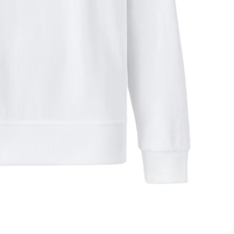 Details for (W) バーバリー ホワイト レタープリント 長袖 クルーネックスウェットシャツ. 80526601