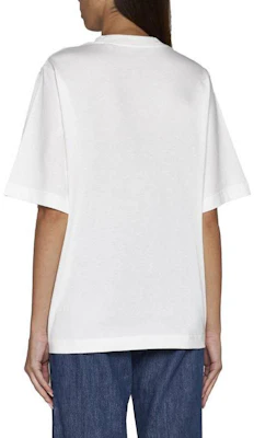 (W) 博柏利 白色字母印花短袖圆领T恤. 80836471 Details for (W) 博柏利 白色字母印花短袖圆领T恤. 80836471