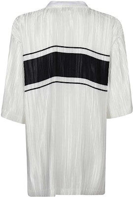 (Women) Burberry White Letter Stripe Print Casual Crew Neck T-Shirt 45671251 Lookbook (Women) Burberry White Letter Stripe Print Casual Crew Neck T-Shirt 45671251