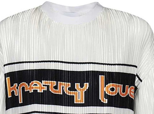 (Women) Burberry White Letter Stripe Print Casual Crew Neck T-Shirt 45671251 Details for (Women) Burberry White Letter Stripe Print Casual Crew Neck T-Shirt 45671251