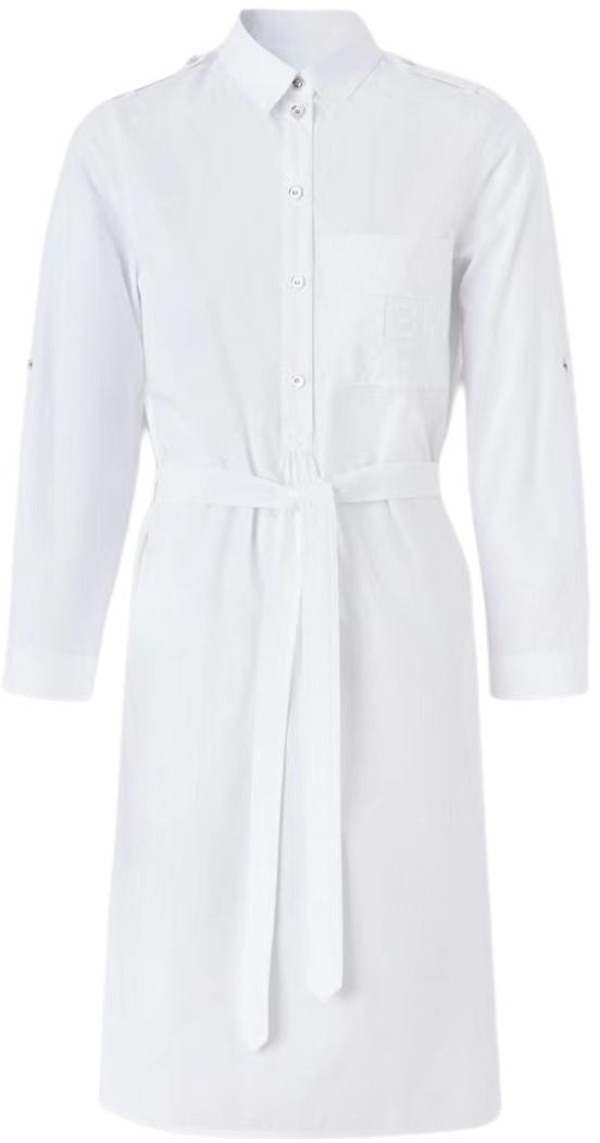 women-burberry-white-logo-print-loose-mid-length-short-sleeve-dress-80529341