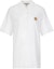 Buy (Women) Burberry White Polo Shirt with Solid Logo Embroidery Design. 80030651