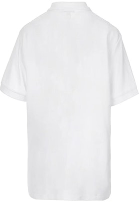 (Women) Burberry White Polo Shirt with Solid Logo Embroidery Design. 80030651 Lookbook (Women) Burberry White Polo Shirt with Solid Logo Embroidery Design. 80030651