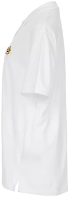 (Women) Burberry White Polo Shirt with Solid Logo Embroidery Design. 80030651 Shop (Women) Burberry White Polo Shirt with Solid Logo Embroidery Design. 80030651