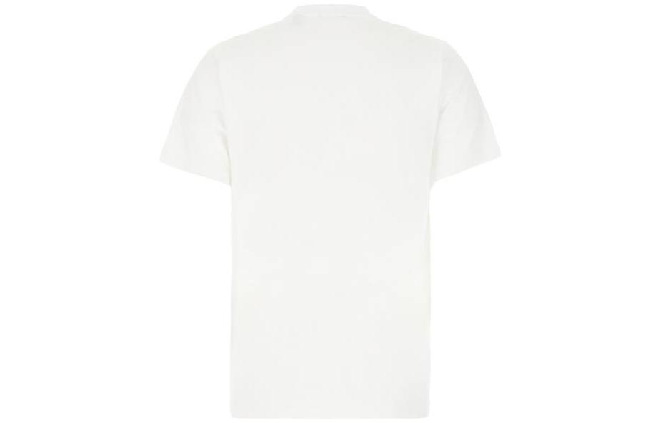 (Women) Burberry  White Short-Sleeve T-Shirt with Logo Print Design 80803251 圖 3