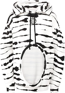 (W) Burberry 白色條紋印花連帽長袖毛衣 45639841 Buy (W) Burberry 白色條紋印花連帽長袖毛衣 45639841