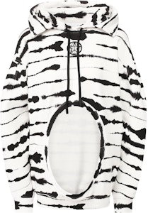 (W) Burberry 白色條紋印花連帽長袖毛衣 45639841 Order (W) Burberry 白色條紋印花連帽長袖毛衣 45639841