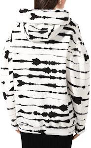 (W) Burberry 白色條紋印花連帽長袖毛衣 45639841 Shop (W) Burberry 白色條紋印花連帽長袖毛衣 45639841