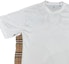 Shop (Women) Burberry White T-Shirt with Embroidered Lettering & Check Print. 80808561