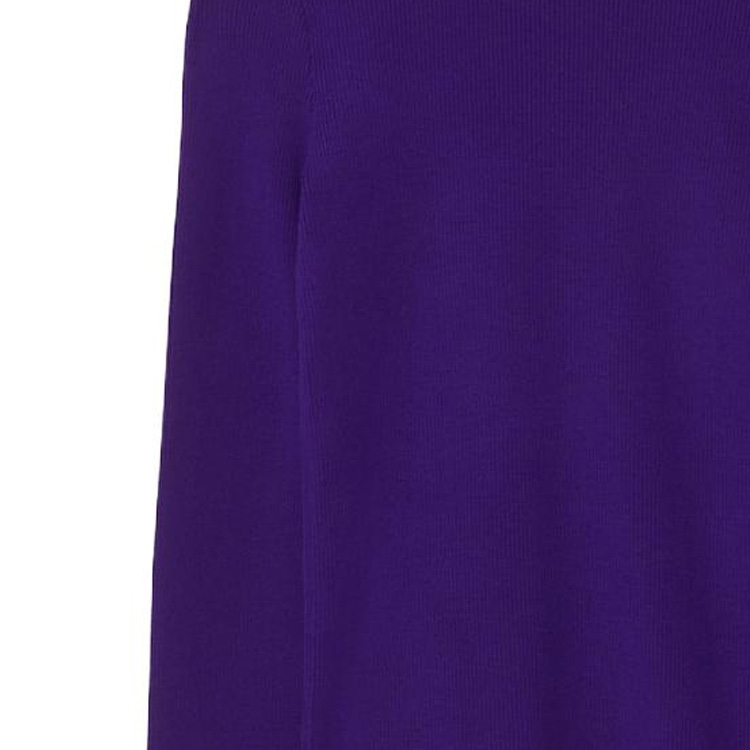 Purchase (W) Burberry Baju Sejuk Lengan Panjang Ungu Wool Blend Crewneck. 80776791